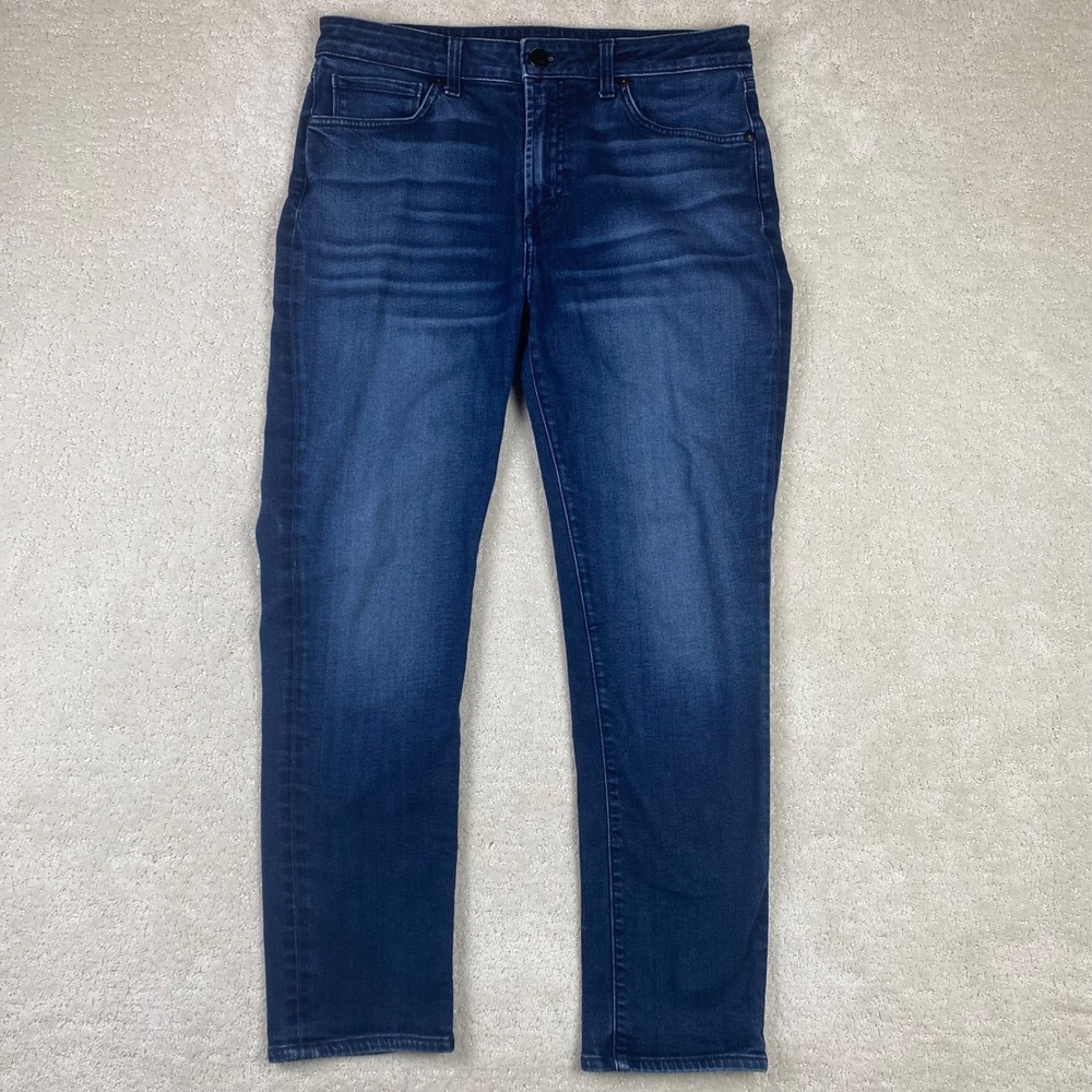 Monfrere Brando Jeans‎ Mens 33x28 Blue Vail Japanese Denim Slim Straight Stretch